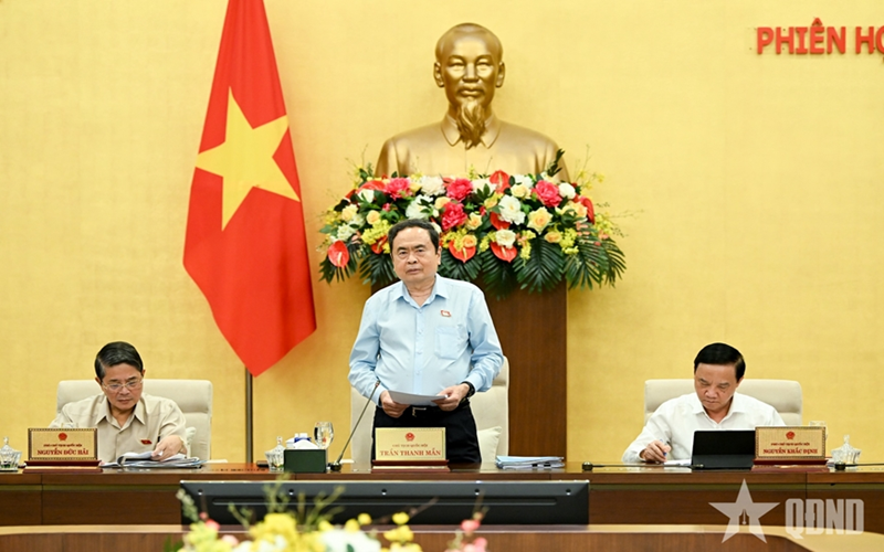 Chủ tịch Quốc hội Trần Thanh Mẫn chủ trì khai mạc phiên họp thứ 50 Ủy ban Thường vụ Quốc hội