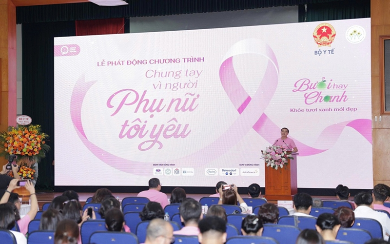 Phát động chiến dịch “Chung tay vì người phụ nữ tôi yêu”