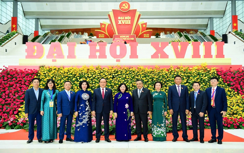 Đại hội Đảng bộ TP Hà Nội lần thứ XVIII họp phiên trù bị