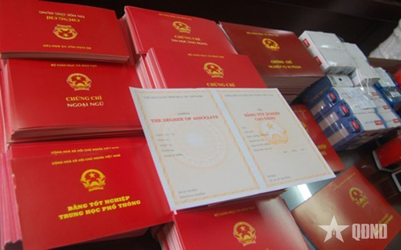 Bộ Giáo dục và Đào tạo đề xuất cấp văn bằng, chứng chỉ số
