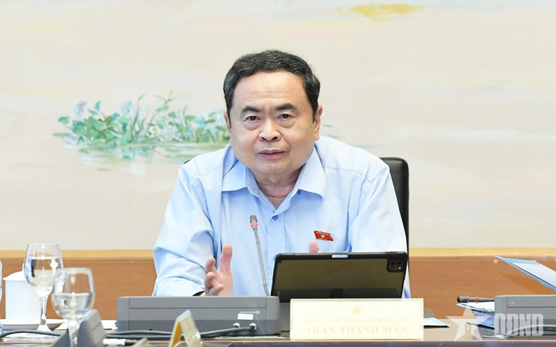 Chủ tịch Quốc hội Trần Thanh Mẫn: Tiếp tục đổi mới tư duy xây dựng pháp luật