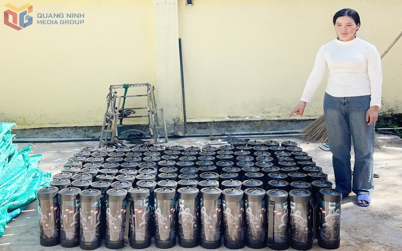 Quảng Ninh: Bắt hai đối tượng vận chuyển 200 bình khí cười trái phép qua biên giới