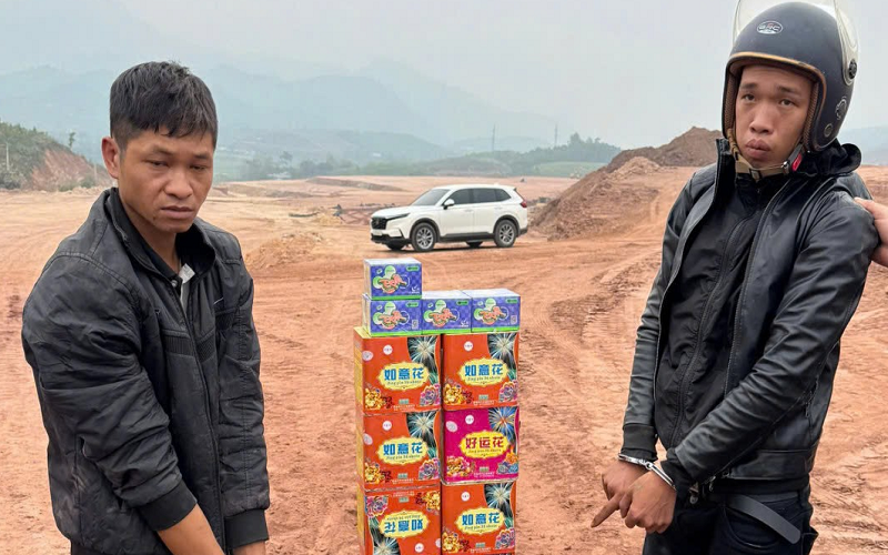 Quảng Ninh: Liên tiếp triệt phá các vụ vận chuyển pháo lậu trong đợt cao điểm cuối năm