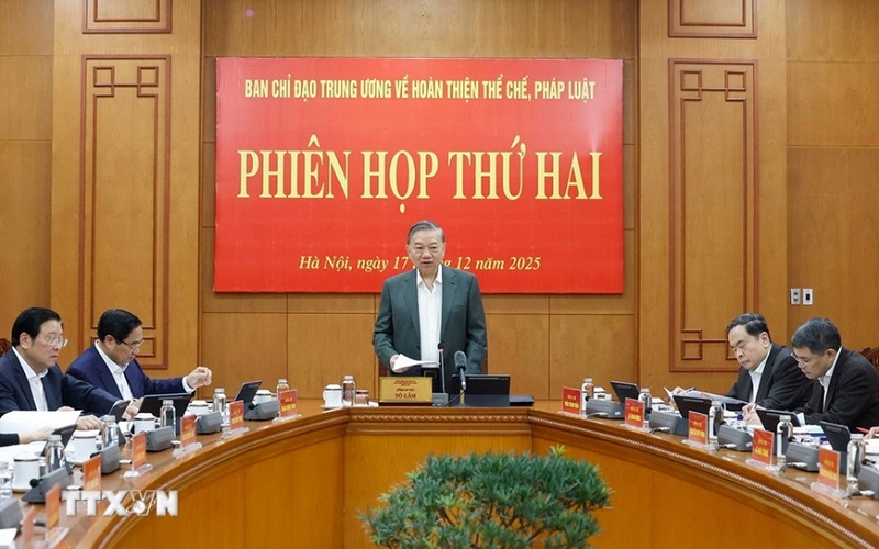 Tổng Bí thư Tô Lâm: Tạo hành lang pháp lý thuận lợi nhất để thúc đẩy phát triển đất nước