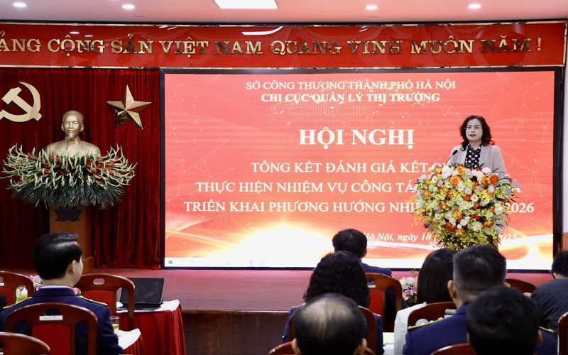 Ổn định thị trường Thủ đô: Dấu ấn Quản lý thị trường Hà Nội năm 2025