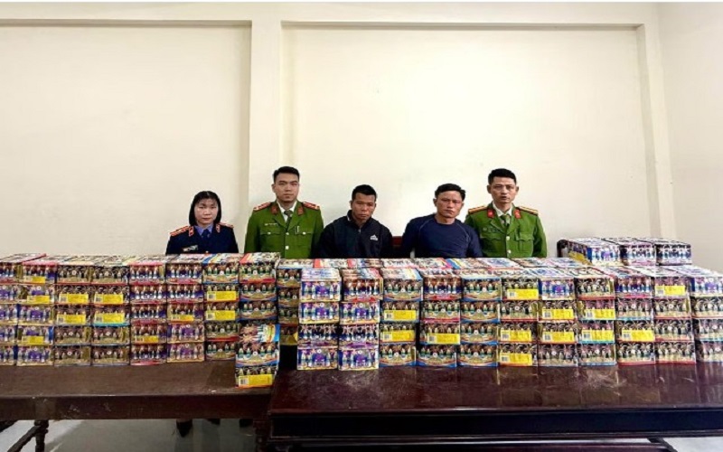 Nghệ An: Triệt phá đường dây buôn bán pháo nổ trái phép, thu giữ hơn 2 tạ pháo