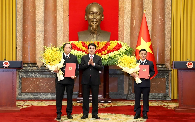 Bổ nhiệm hai Phó Chánh án Tòa án nhân dân tối cao