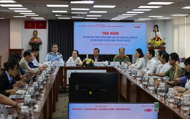 TP. HCM: Tăng cường đấu tranh chống hàng giả và bảo đảm an toàn thực phẩm trên không gian số