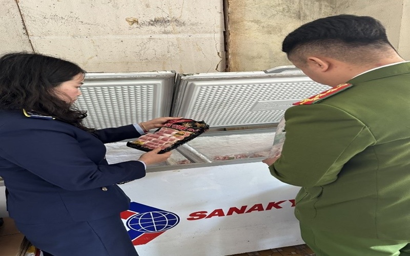 Thanh Hóa: Phạt 14 triệu đồng, buộc tiêu hủy hàng loạt thực phẩm đông lạnh vi phạm