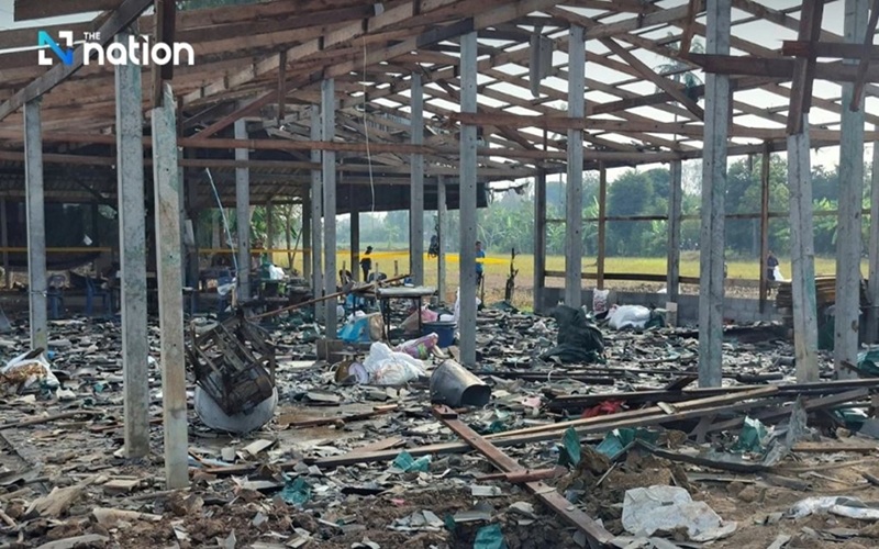 Thái Lan: Nổ nhà máy pháo hoa ở Suphan Buri, nhiều người thương vong