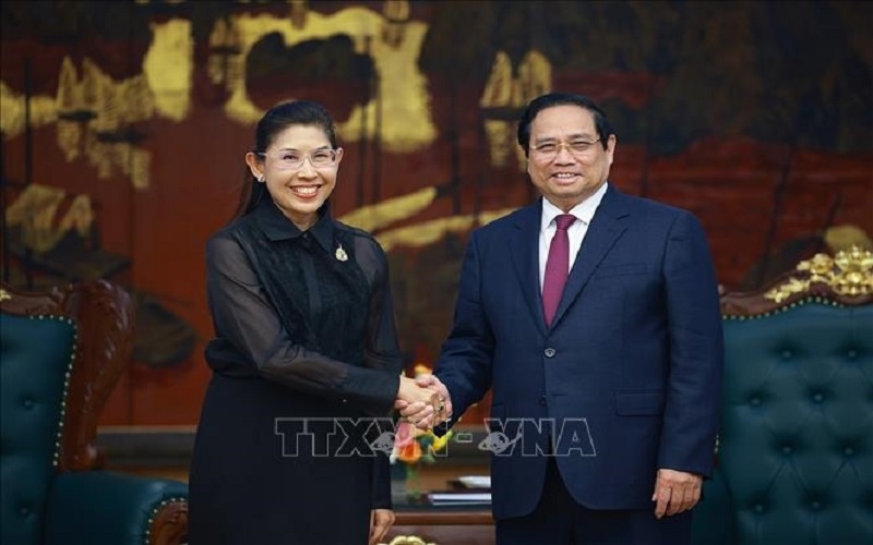 Thủ tướng Chính phủ Phạm Minh Chính tiếp Đại sứ Thái Lan tại Việt Nam