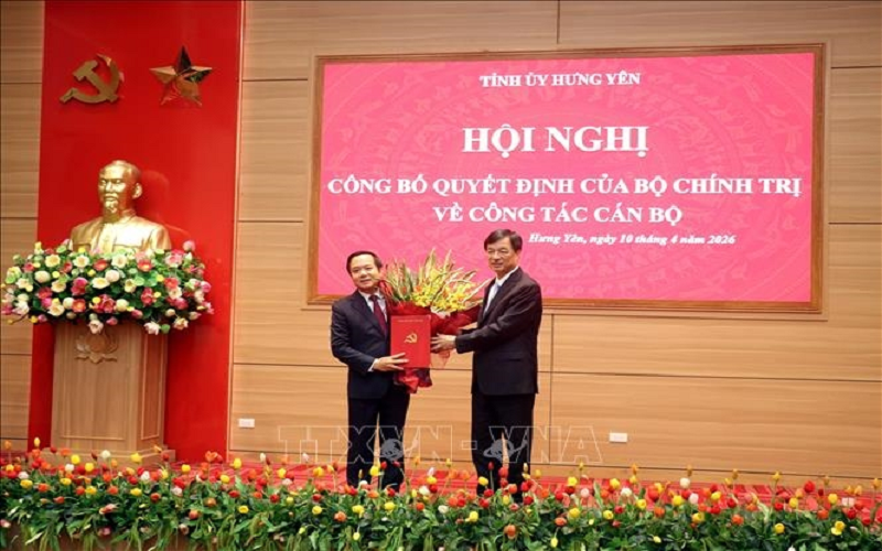 Đồng chí Phạm Quang Ngọc giữ chức Bí thư Tỉnh ủy Hưng Yên