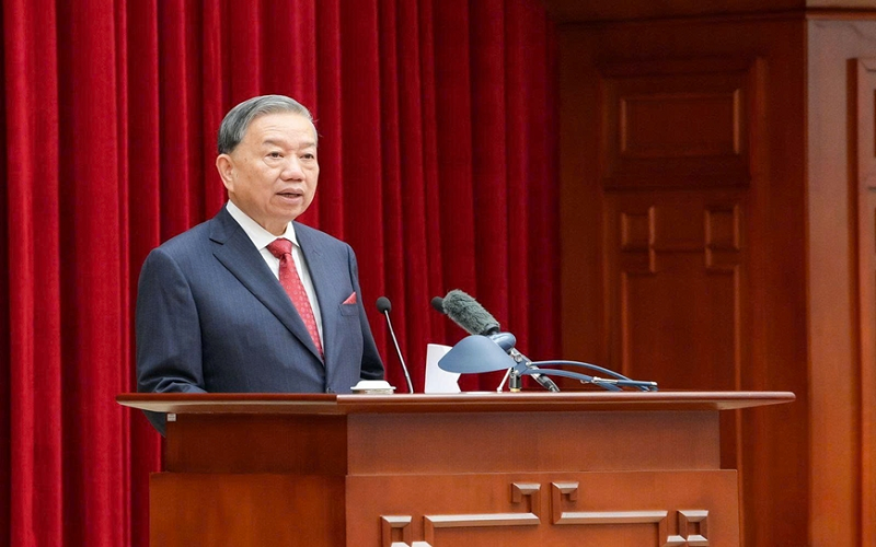 Tổng Bí thư Tô Lâm ký Quy định về công tác chính trị, tư tưởng trong Đảng