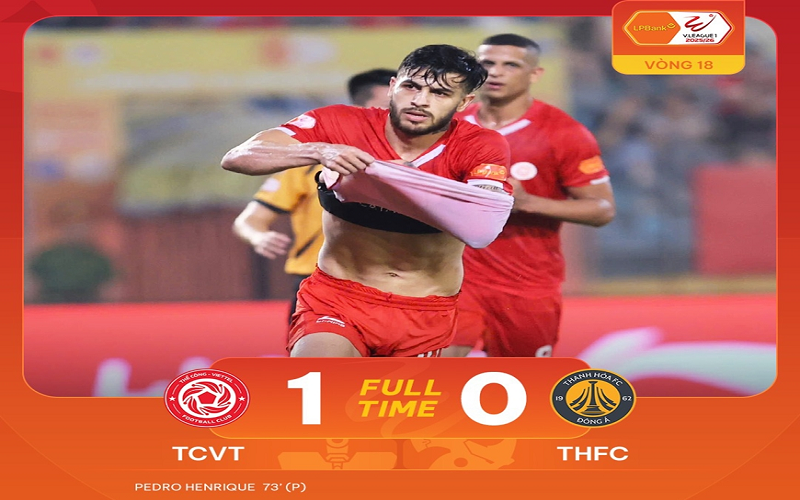 Vòng 18 V-League 2025-2026: Thể Công-Viettel gây sức ép lên Công an Hà Nội FC