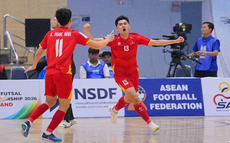 Đội tuyển futsal Việt Nam đại thắng Australia, giành huy chương đồng