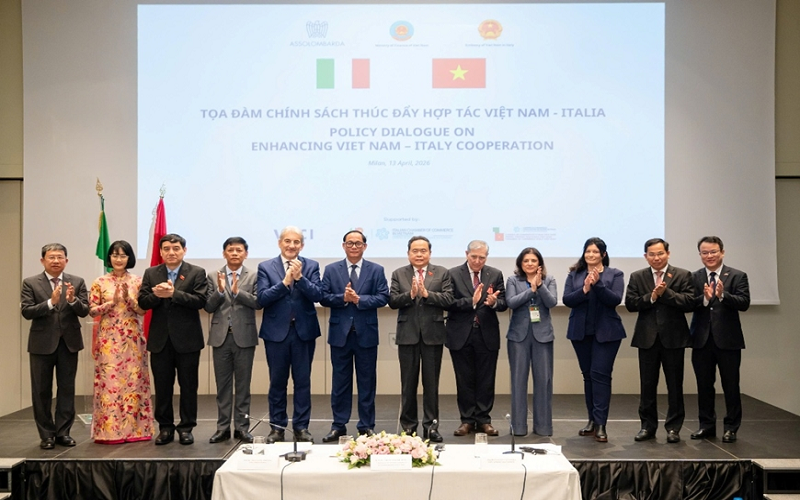 Chủ tịch Quốc hội Trần Thanh Mẫn: Thúc đẩy hợp tác Việt Nam - Italy đi vào chiều sâu, hiệu quả