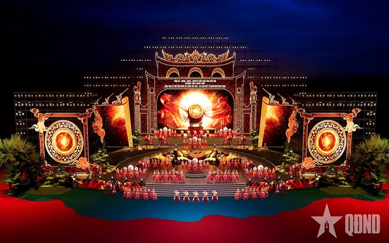 Tái hiện không gian văn hóa Đất Tổ trong khai mạc Lễ hội Đền Hùng 2026