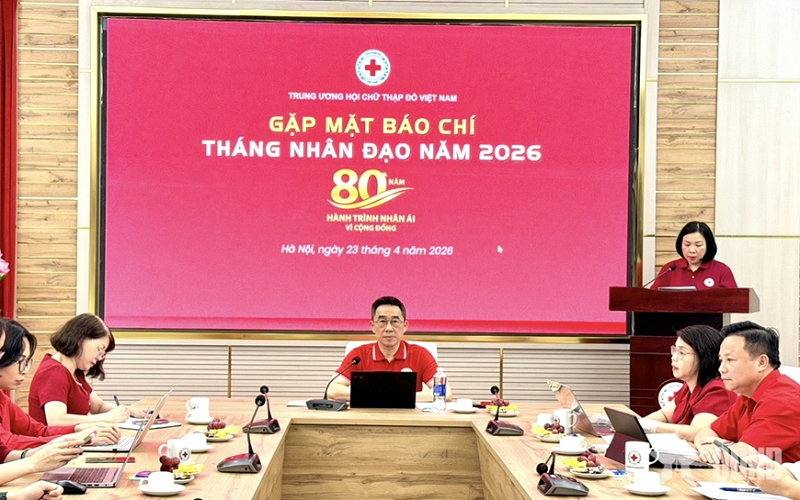 Tháng Nhân đạo 2026 phấn đấu hỗ trợ sinh kế bền vững cho 17.000 hộ gia đình