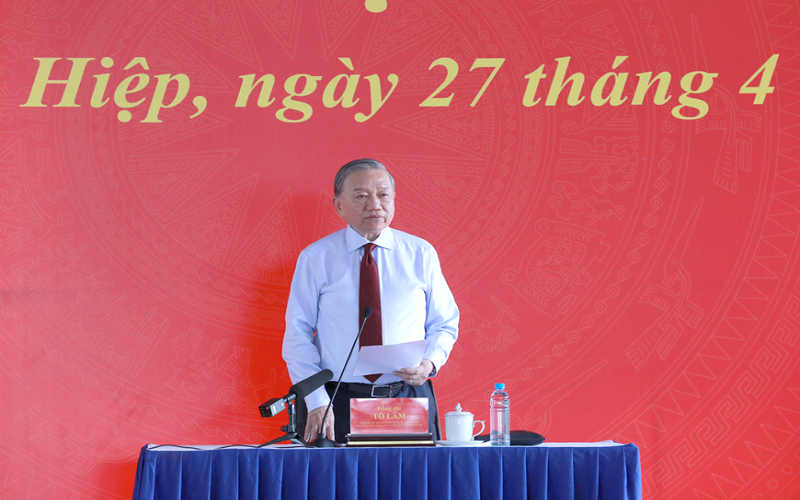 Toàn văn nội dung nói chuyện của Tổng Bí thư, Chủ tịch nước Tô Lâm với công nhân, người lao động Thành phố Hồ Chí Minh