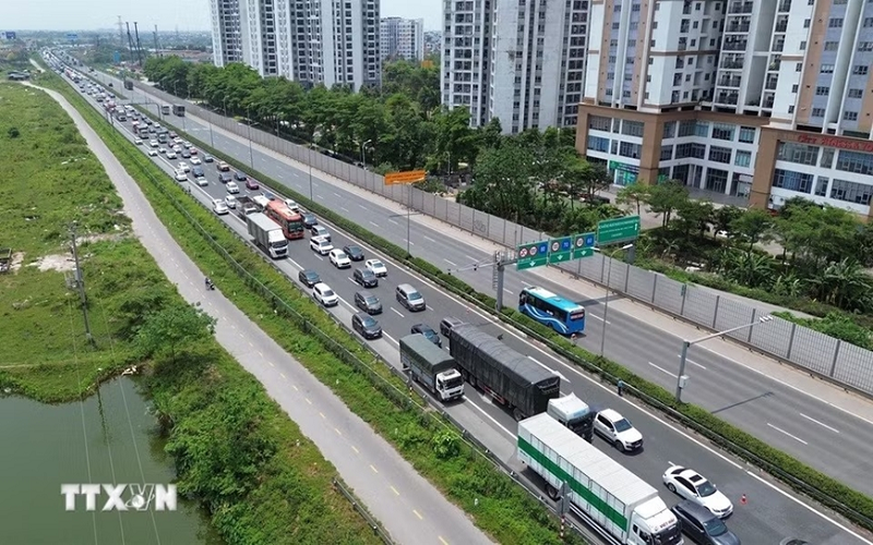 Cửa ngõ Thủ đô đông kín phương tiện trong ngày cuối kỳ nghỉ lễ