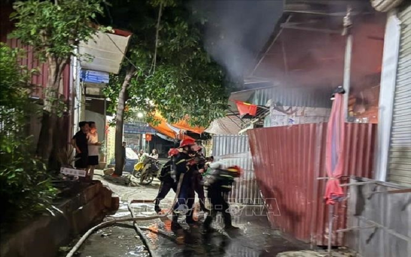 Sơn La: Cháy nhà ở kết hợp sản xuất bánh mỳ, 2 người thiệt mạng