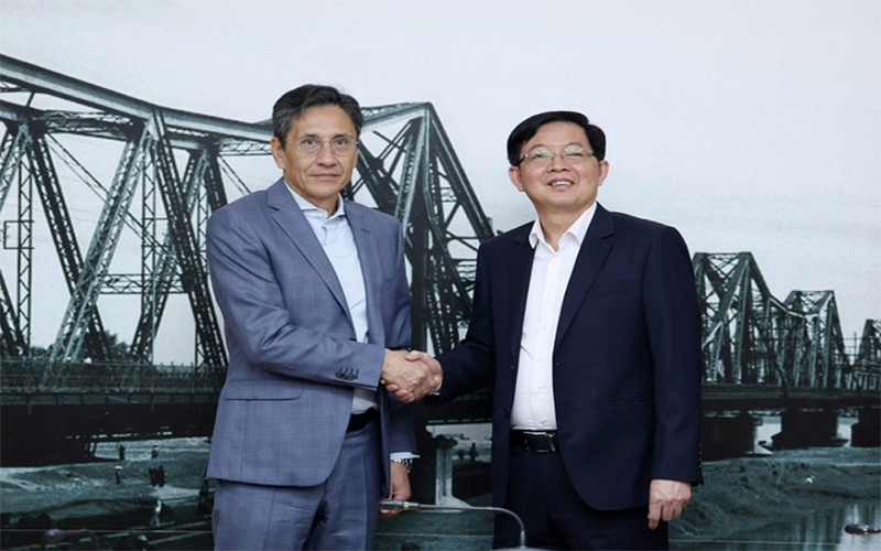 Phó thủ tướng Hồ Quốc Dũng tiếp Chủ tịch Công ty FS Finance Suisse AG, Thụy Sĩ