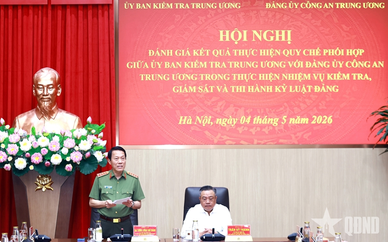 Hoàn thiện quy chế phối hợp trong kiểm tra, giám sát, thi hành kỷ luật đảng trong Công an nhân dân