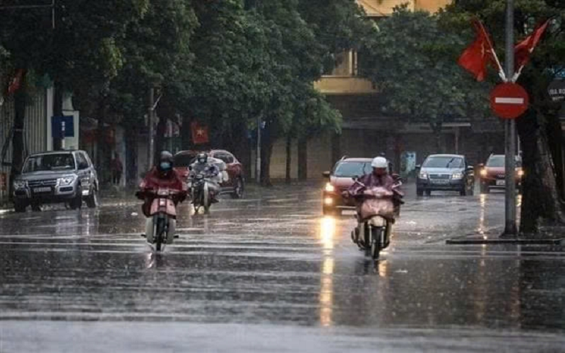 Thời tiết hôm nay (5-5): Nhiều khu vực trên cả nước có mưa