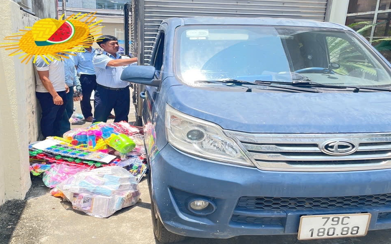 Khánh Hòa: kiểm tra, xử lý hàng hoá không rõ nguồn gốc, xuất xứ đối với mặt hàng đồ chơi trẻ em, mỹ phẩm với 193 đvsp, tổng giá trị 15.260.000 đồng.