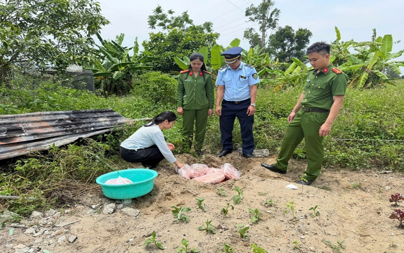 Đội QLTT số 3: Xử phạt 01 hộ kinh doanh thực phẩm không rõ nguồn gốc xuất xứ