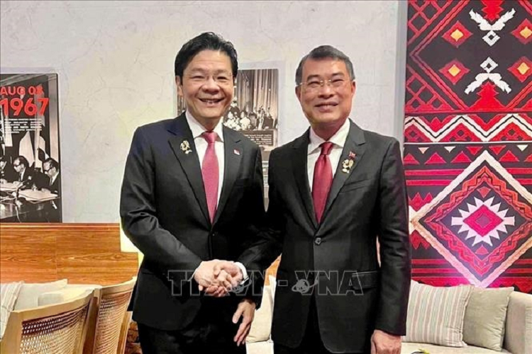 Thủ tướng Lê Minh Hưng tiếp lãnh đạo Singapore, Thái Lan, Indonesia, Lào và Malaysia