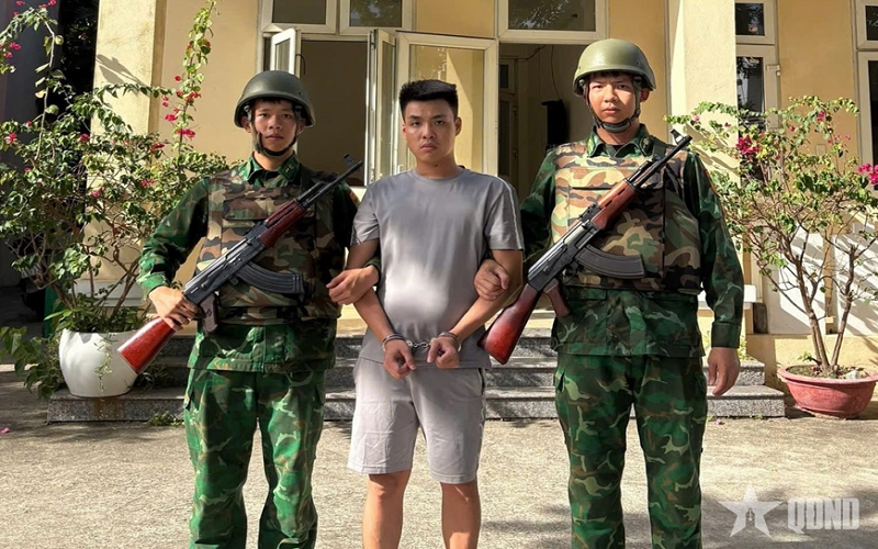 Đà Nẵng: Đồn Biên phòng Phú Lộc bắt đối tượng mua bán ma túy