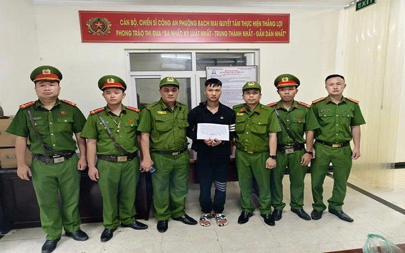 Hà Nội: Bắt giữ đối tượng cướp tiệm vàng trên phố Vọng