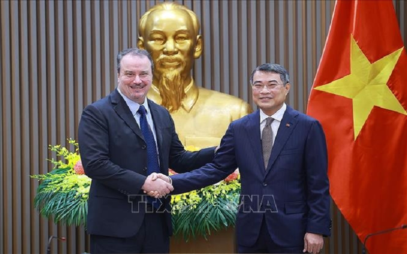 Thủ tướng Lê Minh Hưng tiếp Phó Đại diện Thương mại Hoa Kỳ