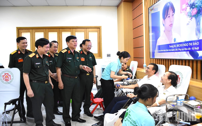 Bệnh viện Quân y 354: Sẻ chia giọt máu hồng