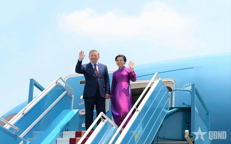Tổng Bí thư, Chủ tịch nước Tô Lâm lên đường thăm chính thức Thái Lan