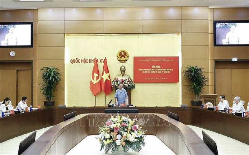 Tổng Bí thư, Chủ tịch nước Tô Lâm: Công tác lập pháp phải chuyển mạnh từ tư duy quản lý sang kiến tạo phát triển