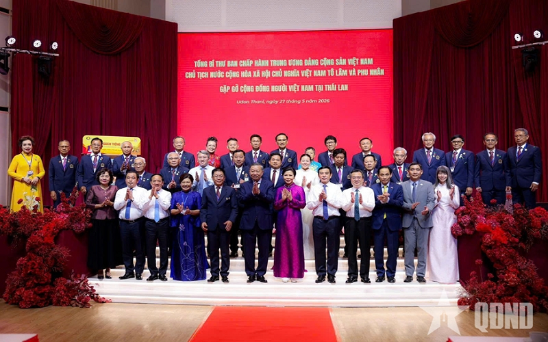 Tổng Bí thư, Chủ tịch nước Tô Lâm: Cộng đồng người Việt tại Thái Lan tiếp tục đoàn kết, ổn định, phát triển vững mạnh