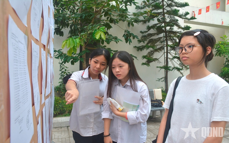 Học sinh Hà Nội bước vào kỳ thi lớp 10