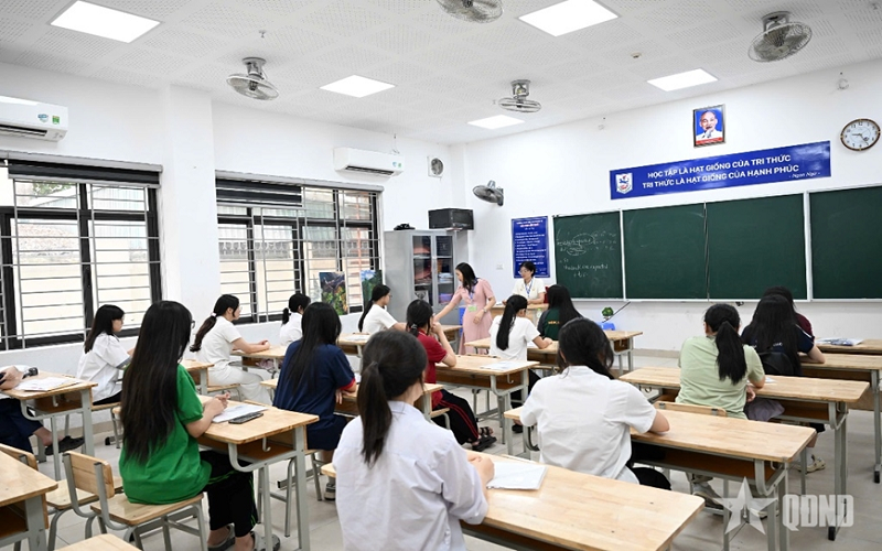 Hà Nội đồng hành cùng thí sinh trong kỳ thi lớp 10