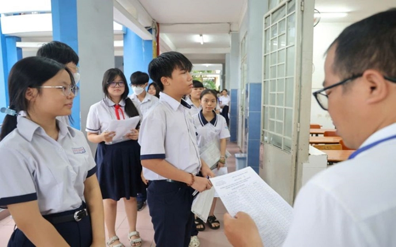 Hơn 151.000 thí sinh tại TP Hồ Chí Minh dự thi lớp 10 công lập