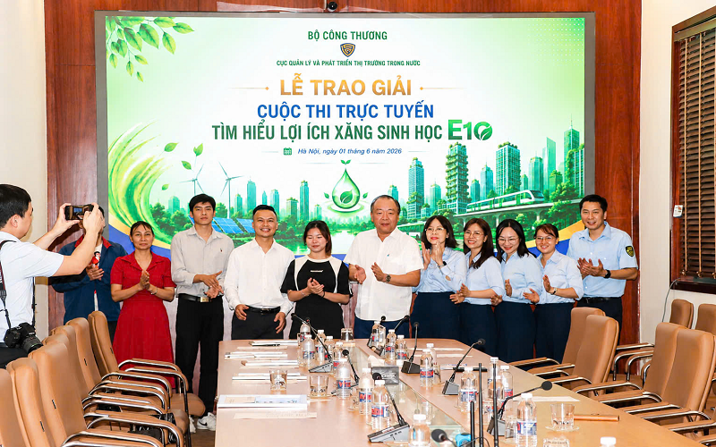 Hơn 11.500 lượt tham gia Vòng trực tuyến Cuộc thi;Tìm hiểu lợi ích của Xăng sinh học E10