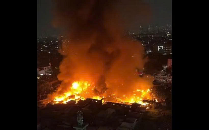 Indonesia: Cháy lớn tại thủ đô Jakarta, chưa rõ thương vong