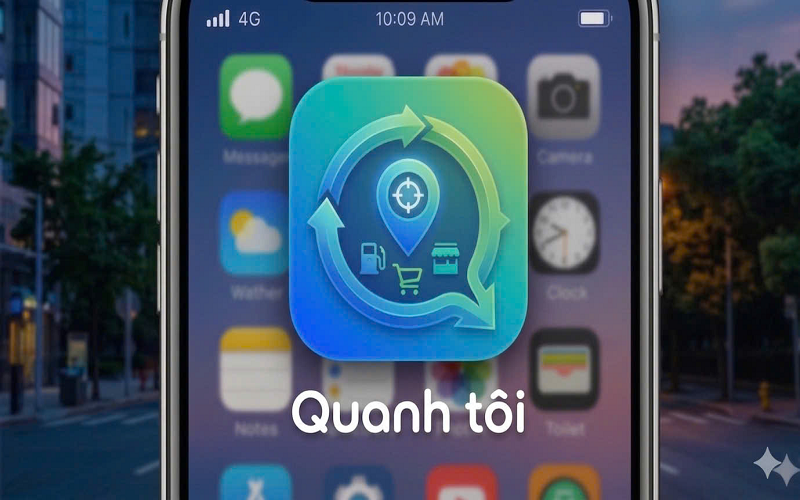 Tìm kiếm cây xăng bằng app “Quanh tôi” từ 1/6/2026