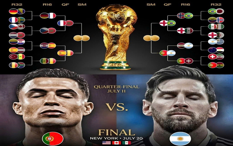 Tin thể thao (4-6): Messi đối đầu Ronaldo tại tứ kết World Cup?