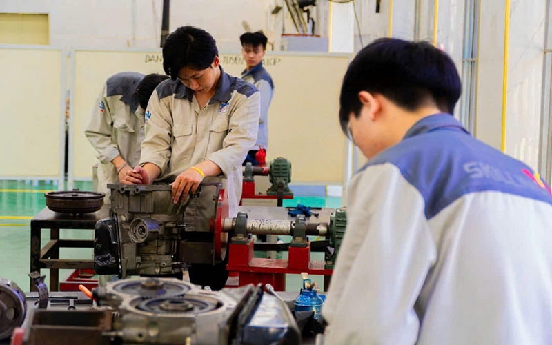Nâng chất lượng nhân lực từ giáo dục nghề nghiệp