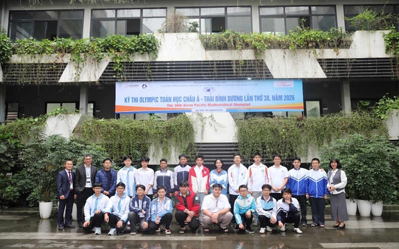 Việt Nam xếp thứ 7/45 quốc gia, vùng lãnh thổ tại Olympic Toán học châu Á - Thái Bình Dương