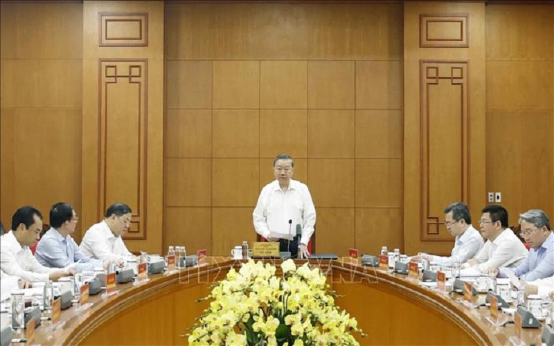 Tổng Bí thư, Chủ tịch nước Tô Lâm: Bảo vệ môi trường và thích ứng với biến đổi khí hậu là một trong những trụ cột của mô hình phát triển mới