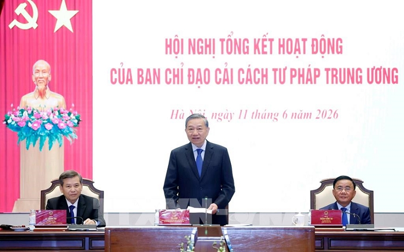 Tổng Bí thư, Chủ tịch nước Tô Lâm: Cải cách tư pháp giai đoạn mới, bảo vệ công lý và kiến tạo niềm tin