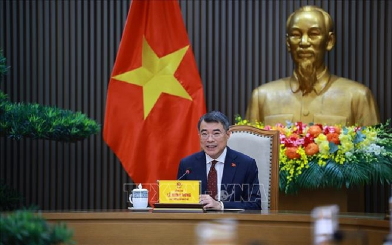 Thủ tướng Lê Minh Hưng điện đàm với Thủ tướng Trung Quốc Lý Cường